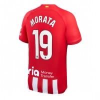 Atletico Madrid Alvaro Morata #19 Fußballbekleidung Heimtrikot 2023-24 Kurzarm